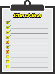 Basic travel checklist